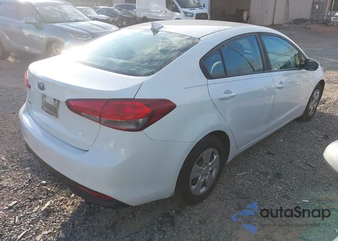 2017 Kia Forte Lx from USA, damaged, VIN 3KPFK4A72HE068195